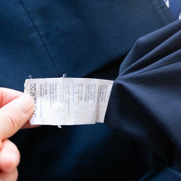 Jason Wu x RTR  Navy Floral Sheath - Size 0 - Picture 8 of 10